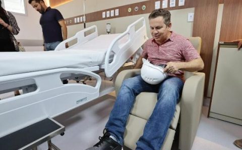 MT:  SAÚDE:  Governador vistoria obra do Hospital Central em Cuiabá: “Vai ser, disparado, o maior e melhor de Mato Grosso”