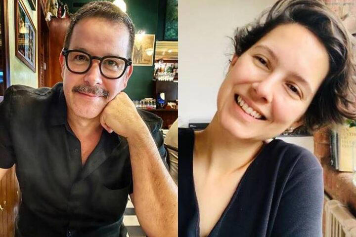 Murilo Benício surge em foto rara com Cecilia Malan durante jantar em Londres