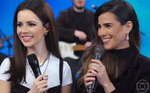Sandy fica constrangida após ser desmentida por Wanessa Camargo no ‘Domingão’: “Péssima”