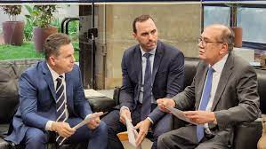 Governador defende importância da Ferrogrão com ministros do STF