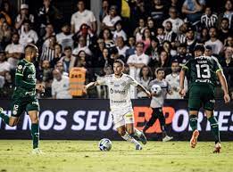 Palmeiras empata com o Santos na Vila pelo Brasileirão e amplia série invicta no clássico