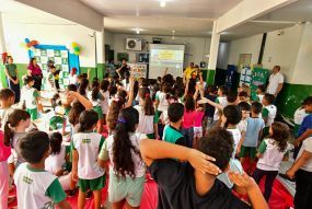 De maneira lúdica, crianças recebem noções de cidadania e aprendem como funciona a Prefeitura Municipal de Cuiabá
