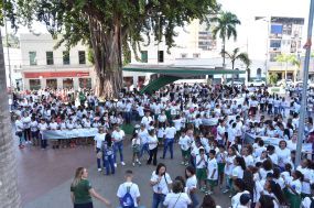 MT:  Sugestão de Pauta: Unidades da rede pública municipal se mobilizam contra a violência no ambiente escolar