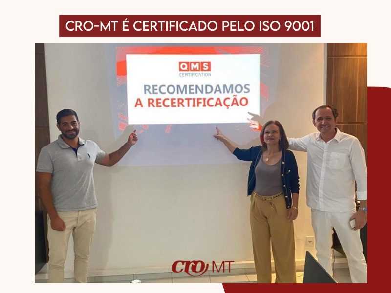 CRO-MT é certificado pelo ISO 9001