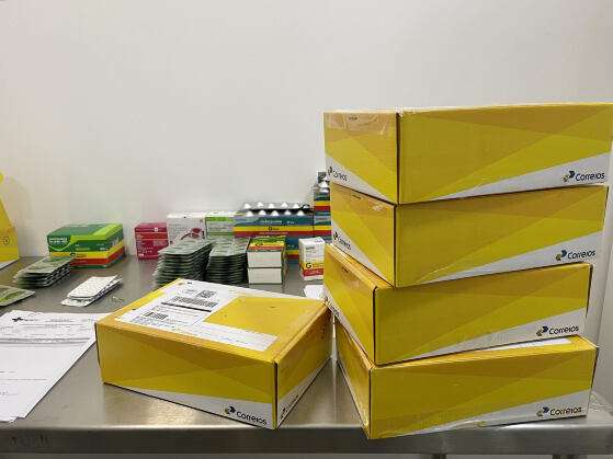 MT:  ENTREGA EM DOMICÍLIO:   Secretaria de Saúde realiza primeira distribuição do programa Remédio em Casa