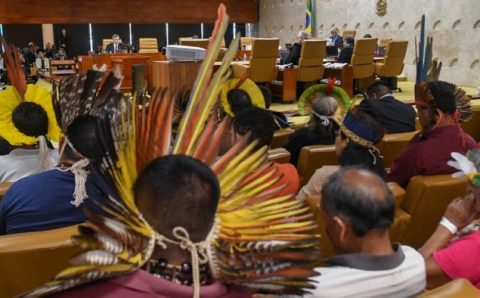 STF suspende análise do marco temporal das terras indígenas