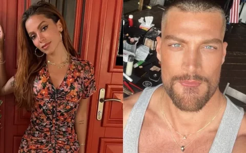 Na Grécia, Anitta é vista aos beijos com ator italiano do filme “365 Dias”