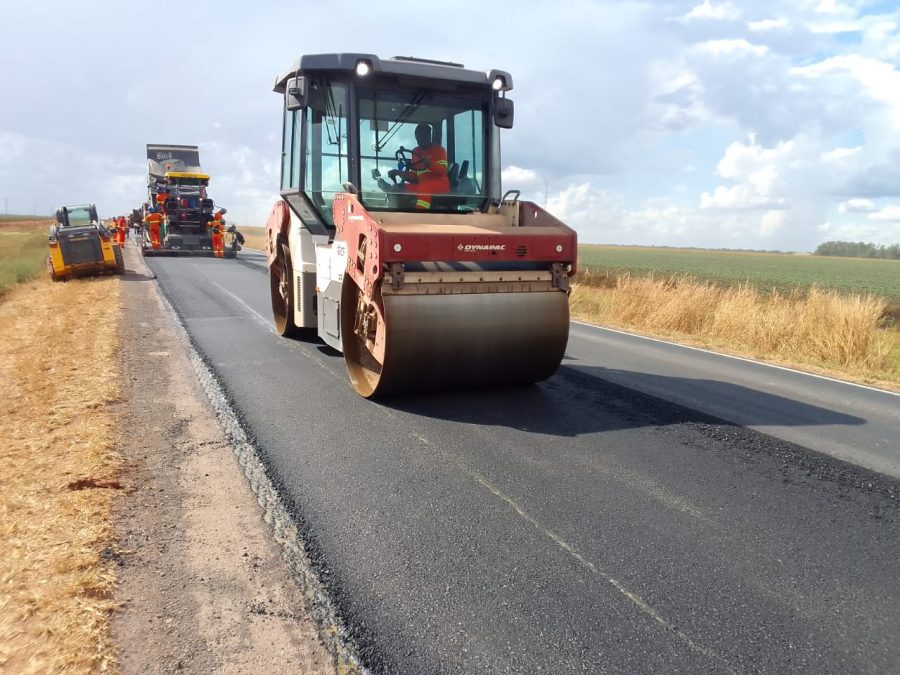 MT:  Após 40 dias da retomada das obras da BR-163, Nova Rota já recuperou 90 km entre Cuiabá e Sinop