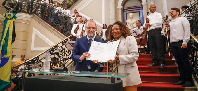 Marco Lucchesi é empossado presidente da Fundação Biblioteca Nacional