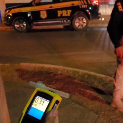 40 motoristas são presos por beber e dirigir em rodovias
