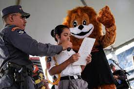 Polícia Militar realiza formatura de alunos e instrutores do Proerd em Cuiabá nesta sexta-feira (23)