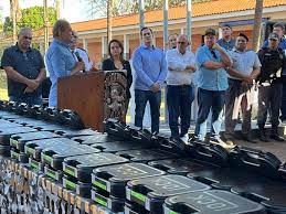 Governo de MT entrega pistolas Glock, munições e novo auditório para o 4º Comando Regional da Polícia Militar