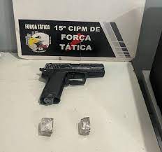 Força Tática frustra roubo em posto de combustível e prende três pessoas em flagrante