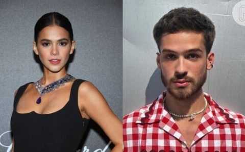 Tá rolando? Bruna Marquezine e João Guilherme curtem festa junina juntos e aumentam boatos de romance
