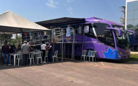 MT:  ATENDIMENTO:   Hospital de Câncer de MT promove campanha de prevenção em nove municípios/distrito
