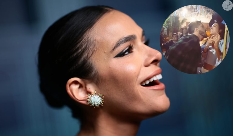 Bruna Marquezine comenta romance com João Guilherme após vídeo em festa: ‘Queria estar com tempo…’