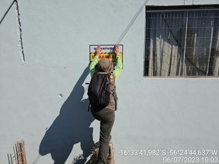 MT:  DANO AMBIENTAL:  Fiscalização embarga 20 propriedades rurais no Pantanal