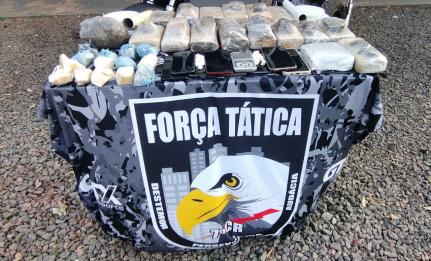 Quadrilha é desarticulada e 8 são presos com 10kg de droga