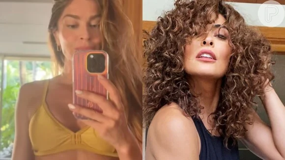Grazi Massafera mostra barriga trincada no Instagram e deixa até Juliana Paes passada: ‘Humilha’