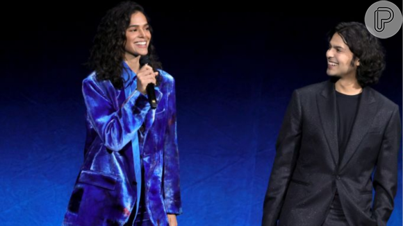 Xolo Maridueña divide momento íntimo com Bruna Marquezine para parabenizar a atriz: ‘Embaraçoso’