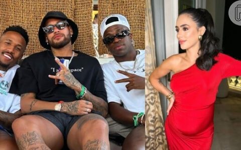 Neymar curte Ibiza com Vini Jr. e Éder Militão e fãs se preocupam com Bruna Biancardi: ‘Está solteiro’