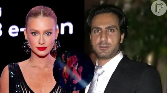 Assumiu! Marina Ruy Barbosa beija novo namorado em evento da Ginger, marca de roupas da atriz