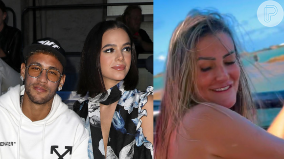 Neymar traiu Bruna Marquezine com Andressa Urach? Web aponta forte indício e modelo se pronuncia