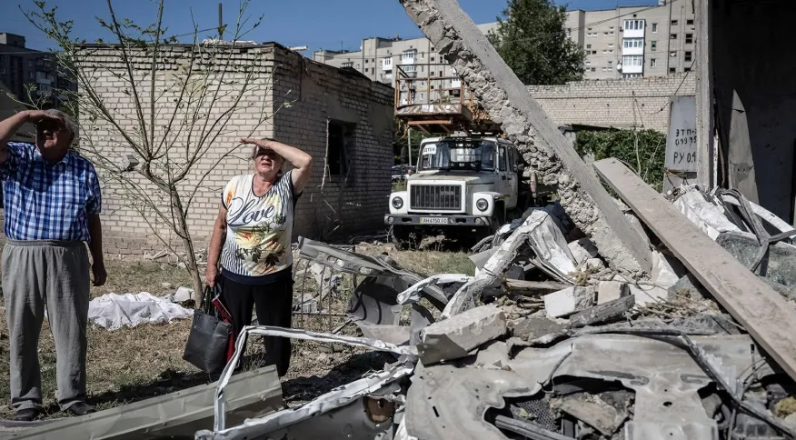 Moradores do leste da Ucrânia compartilham relatos “assustadores” após ataque russo