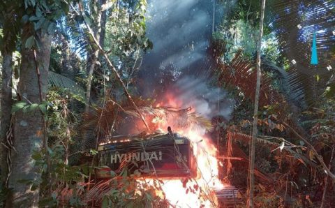 MT:   Polícia Federal, IBAMA e ICMBio desmontam garimpos ilegais dentro de Parque Nacional em Mato Grosso