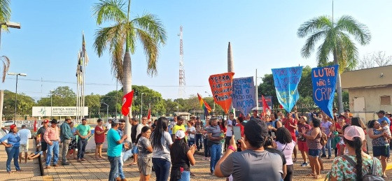 MT:  RESISTÊNCIA CAMPONESA:   Famílias acampam no Incra e Justiça Federal para cobrar reforma agrária