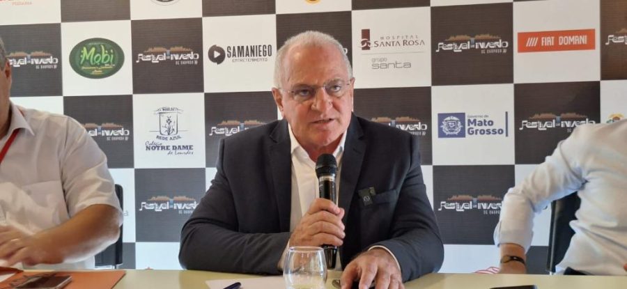 MT:  “Apoio do Governo de MT foi fundamental para sucesso do Festival do Inverno”, afirma prefeito de Chapada dos Guimarães