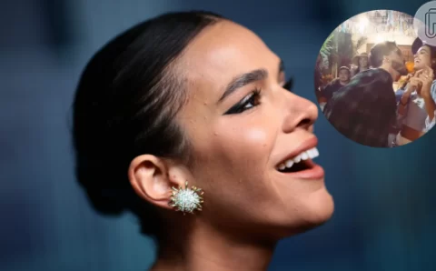 Bruna Marquezine comenta romance com João Guilherme após vídeo em festa: ‘Queria estar com tempo…’