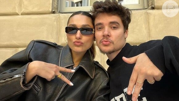 MT:  Reação de João Figueiredo ao ver a mulher, Sasha, com cabelo ruivo surpreende. Veja!