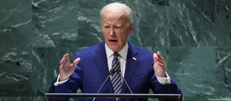 “É só a Rússia que impede a paz”, diz Biden na ONU