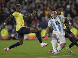 Arboleda é destaque do Equador na partida contra a Argentina; veja números
