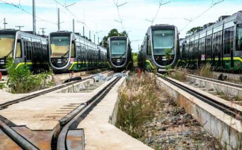 MT:  TRANSPORTE URBANO:   Prefeito revela estudo para implantar o VLT apenas em Cuiabá
