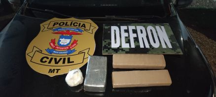 Polícia Civil apreende adolescente com quatro tabletes de drogas