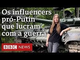 Guerra na Ucrânia: os influenciadores pró-Putin que lucram com o conflito