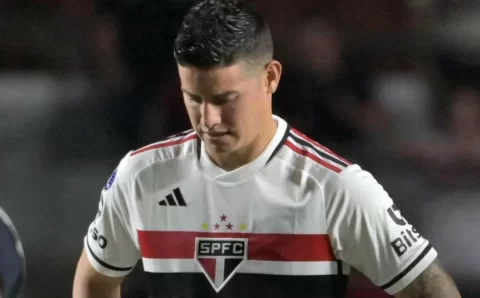 James assume responsabilidade após eliminação do São Paulo: “Poderia ter feito melhor”