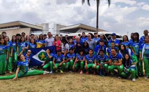 MT:  EM RIBEIRÃO PRETO:  Estudantes representam Mato Grosso nos Jogos da Juventude
