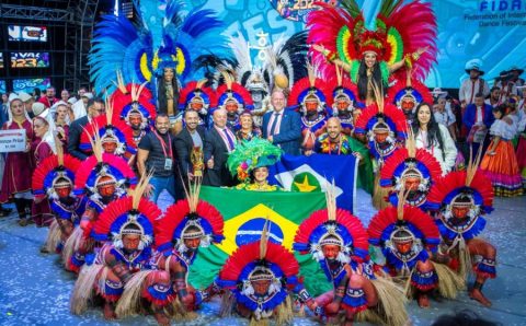 MT:  Na Coréia do Sul, Flor Ribeirinha conquista mais um título mundial de dança folclórica