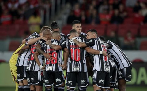 Atlético-MG treina no Uruguai e encerra preparação para encarar o Peñarol