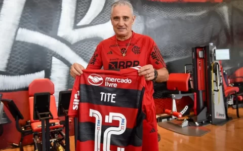 Tite mira classificação para a Libertadores com o Flamengo: “É nosso objetivo inicial”