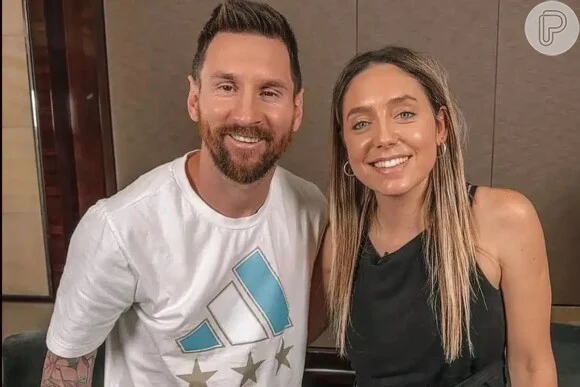 Saiba quem é a jornalista apontada como pivô de crise no casamento de Messi e Antonella Roccuzzo
