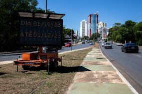 Após mais de 30 dias de período educativo, fiscalização eletrônica das avenidas Miguel Sutil e Beira Rio inicia no dia 02 de dezembro