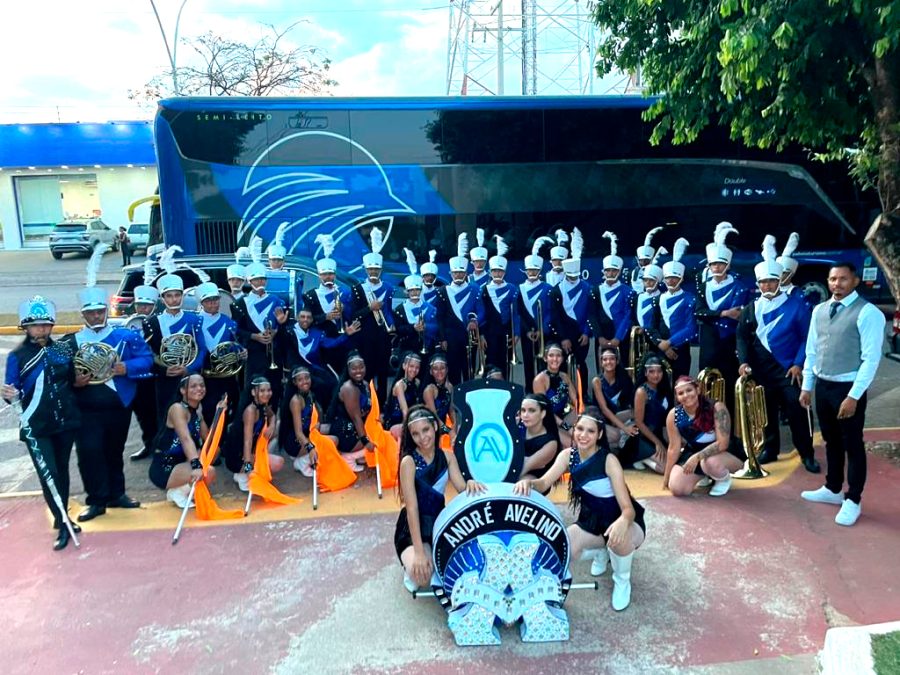 MT:  COM APOIO DA SEDUC:   Banda de escola estadual de MT viaja ao Rio de Janeiro para competição de fanfarras