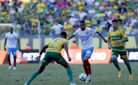 MT:  Bahia e Cuiabá jogam nesta quinta-feira na Arena Fonte Nova em duelo para se afastarem de vez do Z4