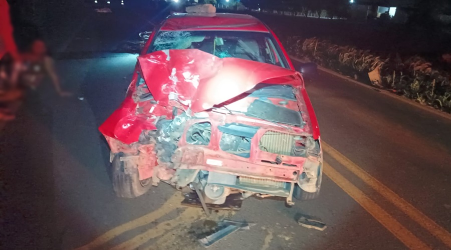 MOTORISTA EMBRIAGADO: Indígena morre após colisão entre moto e carro na BR-070