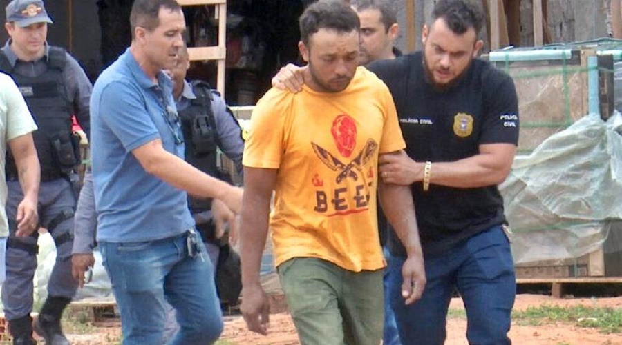 CRIME BÁRBARO: Pedreiro que estuprou e matou mãe e filhas disse que estava drogado na hora do crime