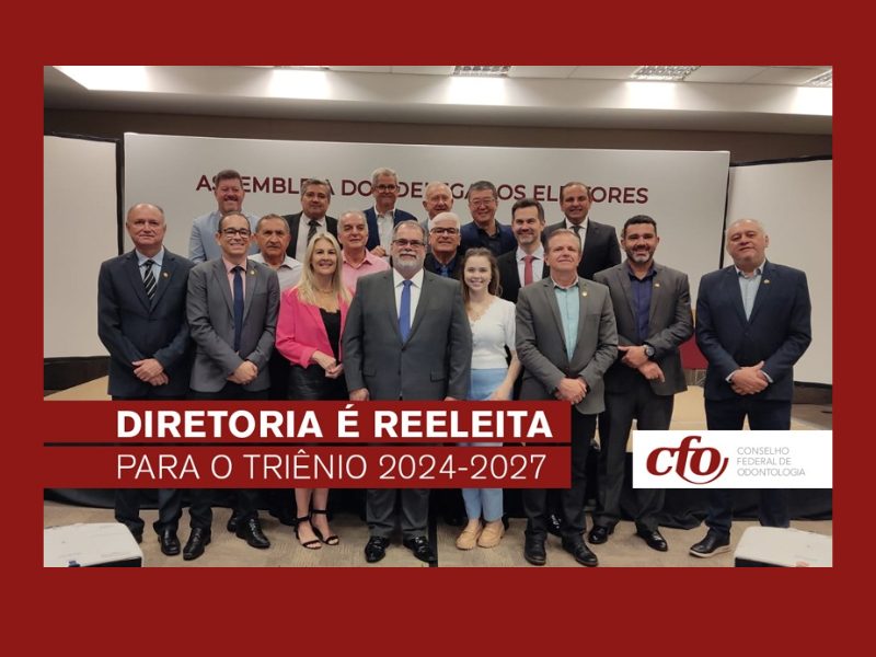 Diretoria do CFO é reeleita para o triênio 2024-2027